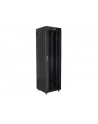 LANBERG free standing rack 19inch cabinet 42U 600x600 glass door LCD flat pack Kolor: CZARNY - nr 7