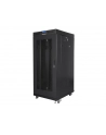 LANBERG free standing rack 19inch cabinet 27U 600x800 mesh door LCD flat pack Kolor: CZARNY - nr 19