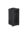 LANBERG free standing rack 19inch cabinet 27U 600x800 mesh door LCD flat pack Kolor: CZARNY - nr 21