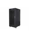 LANBERG free standing rack 19inch cabinet 27U 600x800 mesh door LCD flat pack Kolor: CZARNY - nr 25