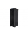 LANBERG free standing rack 19inch cabinet 37U 600x800 glass door LCD flat pack Kolor: CZARNY - nr 22