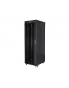 LANBERG free standing rack 19inch cabinet 37U 600x800 glass door LCD flat pack Kolor: CZARNY - nr 3