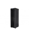 LANBERG free standing rack 19inch cabinet 42U 600x800 glass door LCD flat pack Kolor: CZARNY - nr 28