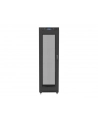 LANBERG free standing rack 19inch cabinet 42U 600x800 mesh door LCD flat pack Kolor: CZARNY - nr 23
