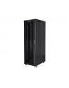 LANBERG free standing rack 19inch cabinet 42U 800x1000 glass door LCD flat pack Kolor: CZARNY - nr 8