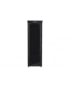 LANBERG free standing rack 19inch cabinet 47U 800x1000 glass door LCD flat pack Kolor: CZARNY - nr 23