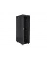 LANBERG free standing rack 19inch cabinet 42U 800x1200 glass door LCD flat pack Kolor: CZARNY - nr 12