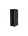 LANBERG free standing rack 19inch cabinet 42U 800x1200 glass door LCD flat pack Kolor: CZARNY - nr 28