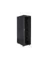 LANBERG free standing rack 19inch cabinet 42U 800x1200 glass door LCD flat pack Kolor: CZARNY - nr 30