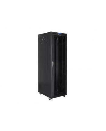 LANBERG free standing rack 19inch cabinet 42U 800x800 glass door LCD flat pack Kolor: CZARNY