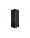 LANBERG free standing rack 19inch cabinet 42U 800x800 glass door LCD flat pack Kolor: CZARNY - nr 21