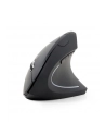 GEMBIRD MUSW-ERGO-01 Ergonomic wireless optical mouse MUSW-ERGO-01 1600 DPI USB Kolor: CZARNY - Towar z uszkodzonym opakowaniem (P) - nr 1