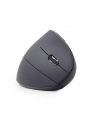 GEMBIRD MUSW-ERGO-01 Ergonomic wireless optical mouse MUSW-ERGO-01 1600 DPI USB Kolor: CZARNY - Towar z uszkodzonym opakowaniem (P) - nr 3