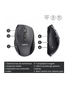 LOGITECH M705 Mouse Wireless Silver / Marathon - Laser - Tiny unifying nano receiver - Towar z uszkodzonym opakowaniem (P) - nr 50