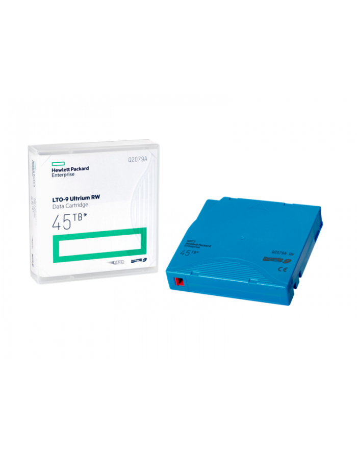 hewlett packard enterprise HPE LTO-9 Ultrium 45TB RW Non Custom Labeled Library Pack 20 Data Cartridges with Cases główny