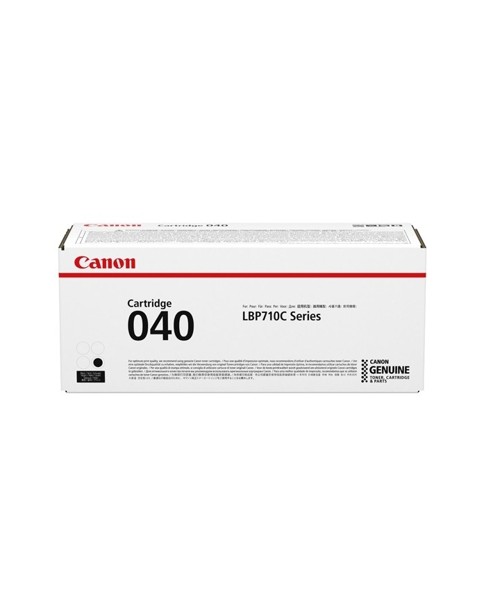 CANON 040BK cartridge Kolor: CZARNY - Towar z uszkodzonym opakowaniem główny