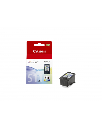 CANON CL-511 ink cartridge colour standard capacity 1-pack blister without alarm - Towar z uszkodzonym opakowaniem