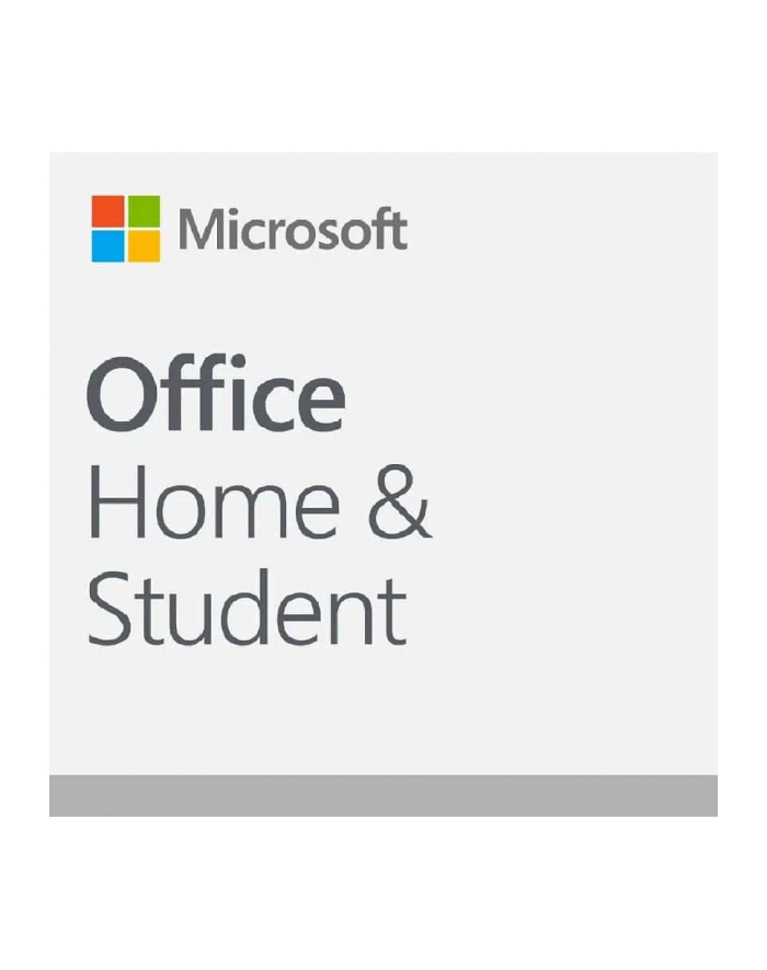 microsoft MS Office Home and Student 2021 English P8 EuroZone 1 License Medialess (EN) główny