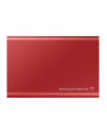 SAMSUNG Portable SSD T7 500GB extern USB 3.2 Gen 2 metallic red - Towar z uszkodzonym opakowaniem (P) - nr 10
