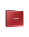 SAMSUNG Portable SSD T7 500GB extern USB 3.2 Gen 2 metallic red - Towar z uszkodzonym opakowaniem (P) - nr 15