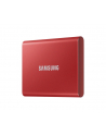 SAMSUNG Portable SSD T7 500GB extern USB 3.2 Gen 2 metallic red - Towar z uszkodzonym opakowaniem (P) - nr 16