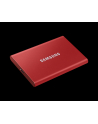 SAMSUNG Portable SSD T7 500GB extern USB 3.2 Gen 2 metallic red - Towar z uszkodzonym opakowaniem (P) - nr 18