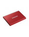 SAMSUNG Portable SSD T7 500GB extern USB 3.2 Gen 2 metallic red - Towar z uszkodzonym opakowaniem (P) - nr 1