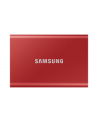 SAMSUNG Portable SSD T7 500GB extern USB 3.2 Gen 2 metallic red - Towar z uszkodzonym opakowaniem (P) - nr 21