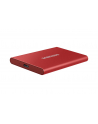 SAMSUNG Portable SSD T7 500GB extern USB 3.2 Gen 2 metallic red - Towar z uszkodzonym opakowaniem (P) - nr 29
