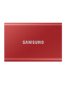 SAMSUNG Portable SSD T7 500GB extern USB 3.2 Gen 2 metallic red - Towar z uszkodzonym opakowaniem (P) - nr 2