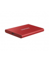 SAMSUNG Portable SSD T7 500GB extern USB 3.2 Gen 2 metallic red - Towar z uszkodzonym opakowaniem (P) - nr 38