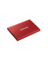 SAMSUNG Portable SSD T7 500GB extern USB 3.2 Gen 2 metallic red - Towar z uszkodzonym opakowaniem (P) - nr 56