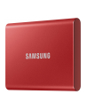 SAMSUNG Portable SSD T7 500GB extern USB 3.2 Gen 2 metallic red - Towar z uszkodzonym opakowaniem (P) - nr 9