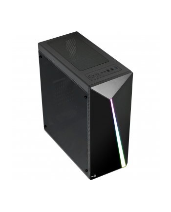 AEROCOOL AEROPGSSHARDRGB-BK PC case ATX w/o PSU Aerocool SHARD RGB - USB3.0 - Towar z uszkodzonym opakowaniem (P)