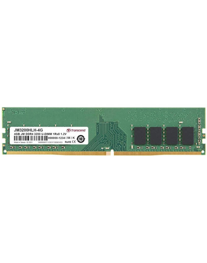 TRANSCEND 4GB JM DDR4 3200MHz U-DIMM 1Rx8 512Mx8 CL22 1.2V główny