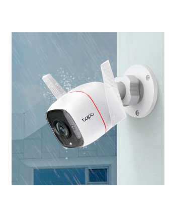 TP-LINK Tapo C310 Outdoor Security WiFi Camera 3MP 2.4GHz microDS slot IP66 FFS Night vision - Towar z uszkodzonym opakowaniem (P)