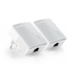 TP-Link TL-PA4010KIT Bridge HomePlug AV HPAV / 600 Mbit/s / RJ-45 10/100 - nr 2