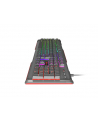 NATEC NKG-0993 Keyboard GENESIS RHOD 400 Gaming RGB Backlight USB US layout - Towar z uszkodzonym opakowaniem (P) - nr 3