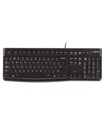 LOGITECH K120 Corded Keyboard Kolor: CZARNY USB for Business - EMEA (US) - Towar z uszkodzonym opakowaniem (P)