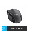 LOGITECH M705 Mouse Wireless Silver / Marathon - Laser - Tiny unifying nano receiver - Towar z uszkodzonym opakowaniem (P) - nr 60