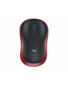 LOGITECH M185 Wireless Mouse - RED - EER2 - Towar z uszkodzonym opakowaniem (P) - nr 1