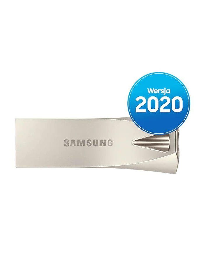 SAMSUNG BAR PLUS 128GB USB 3.1 Champagne Silver - Towar z uszkodzonym opakowaniem (P) główny