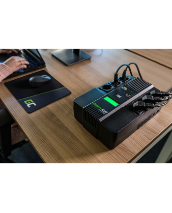 green cell GREENCELL UPS AiO 800VA 480W - Towar z uszkodzonym opakowaniem (P)
