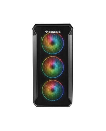 NATEC Genesis PC case Irid 503 aRGB micro - Towar z uszkodzonym opakowaniem (P)