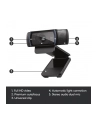 LOGITECH C920 HD Pro Webcam USB Black - nr 34