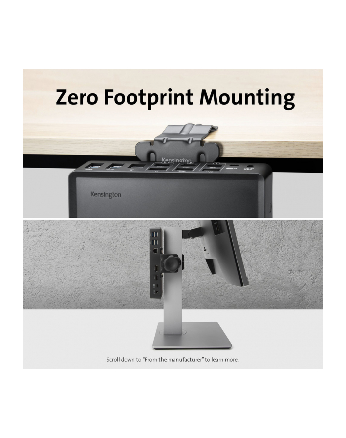 KENSINGTON Mounting bracket for docking stations główny