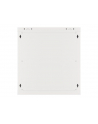 LANBERG Wall mount cabinet 19inch 12U 600x450 steel doors grey flat pack - nr 45