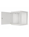 LANBERG Wall mount cabinet 19inch 12U 600x600 steel doors grey flat pack - nr 2