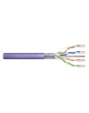 DIGITUS Installation cable cat.6 F/UTP Dca solid wire AWG 23/1 LSOH 305m violet foiled - nr 3