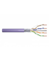 DIGITUS Installation cable cat.6 F/UTP Dca solid wire AWG 23/1 LSOH 305m violet foiled - nr 1